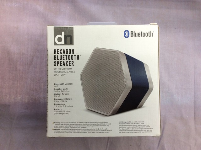 dn hexagon bluetooth speaker