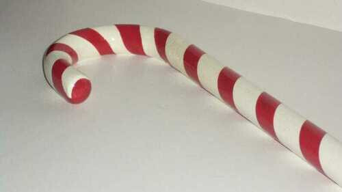 bâton de combinaison de couleurs blanc rouge comme Candy Walking Perfect Noël canne - Photo 1 sur 10