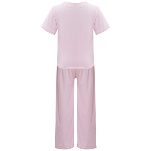 Kids Girls Shirts And Pants Ribbed Sweatsuit 2 Pieces Sportswear Fashion Autumn - Picture 10 of 26