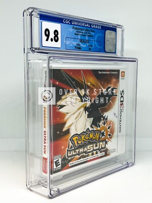 Pokémon Ultra Sun - Nintendo 3DS - CGC 9.8 A+ Sealed Graded Not