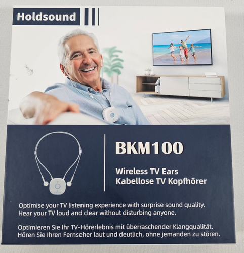 TV Headphones for Seniors Wireless Bluetooth 5.3 100ft Range In-Ear Plug & Play - Picture 13 of 15