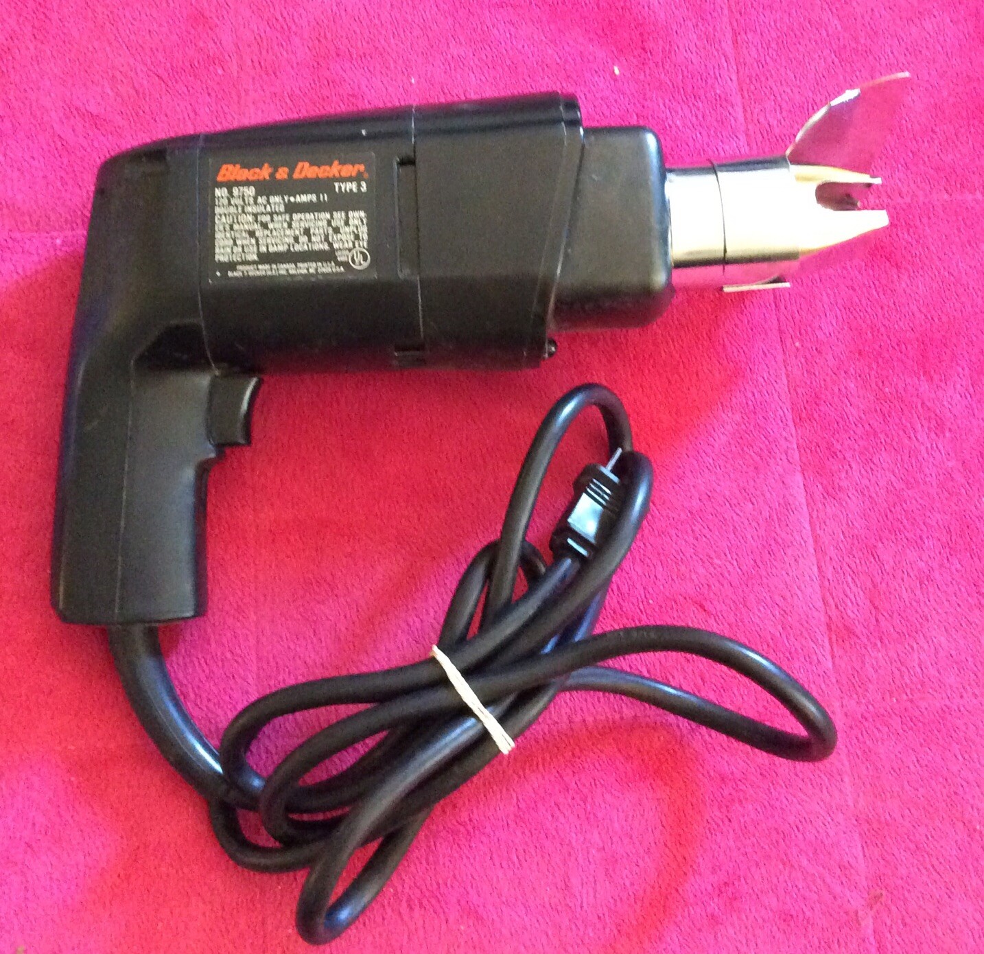 Black & Decker Heat N Strip Paint Remover Heat Gun Model 9750 With Nozzle. Works eBay