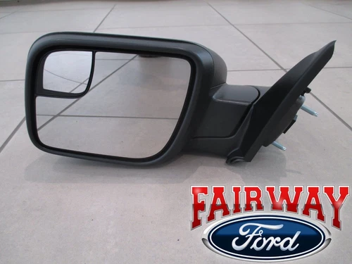 11 thru 15 Explorer OEM Ford Mirror - Power Adj Glass Only - Base - LEFT Driver