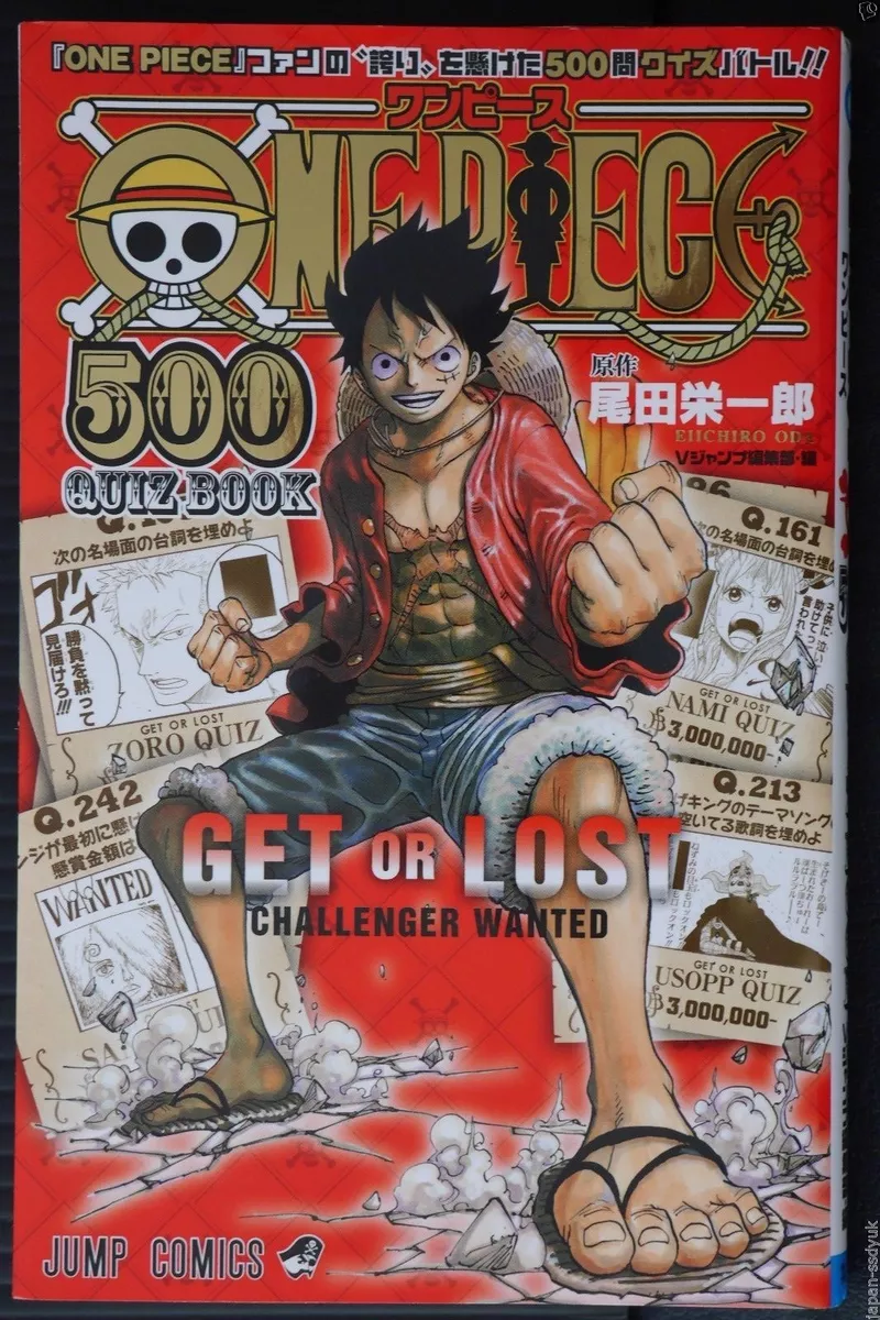 JAPAN Eiichiro Oda: One Piece 500 Quiz Book vol.3