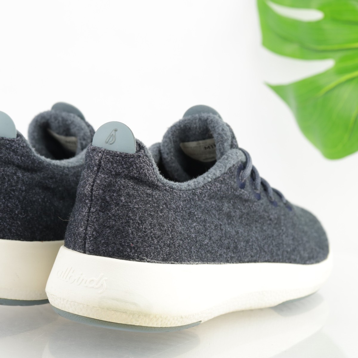 Allbirds Mens Wool Runner Sneakers Size 11 Navy Blue Merino 