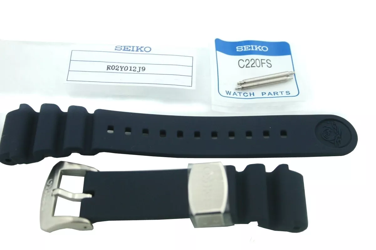 Original Seiko Tuna SRPA83 22mm Blue Band Strap R02Y012J9 with