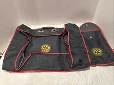 Vintage Rotary International Duffle Bag/ Carry On Bag With Case.