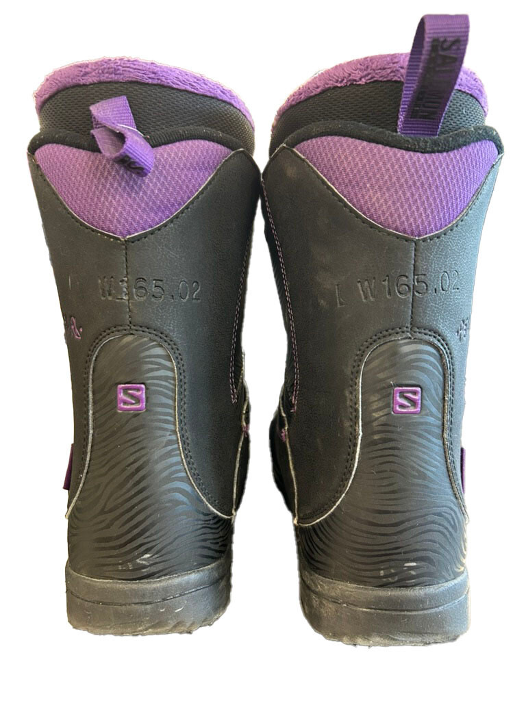 Salomon Pearl Boa donna 5 viola zebrato