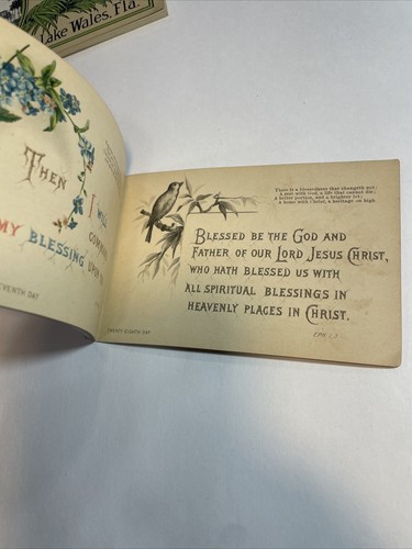 1800’s Fulness Of Blessing : Hymns and Texts for One Month" E.P. Dutton & Co. - Imagen 6 de 19