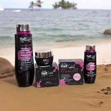 Glow Flawless Face Cream, Unifying Brightening Lotion, Purifying Bar, Serum