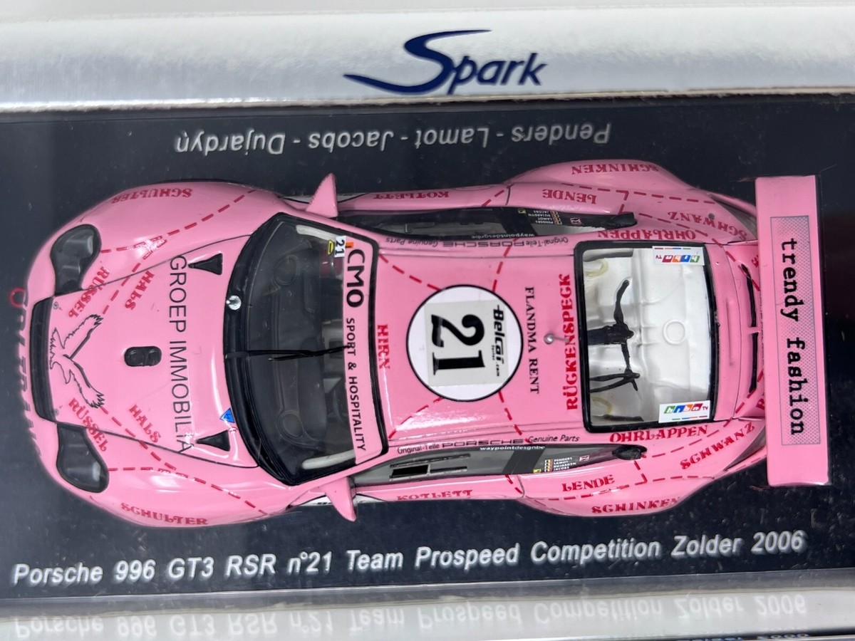Spark 1:43 ポルシェ996 GT3 RSR＃83ル·マン24時間2006 911第二