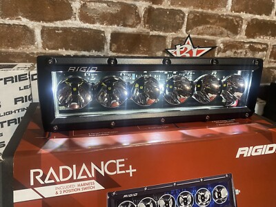 #ad #ad Rigid industries 10” radiance light bar White backlight Overland Off road $290.00