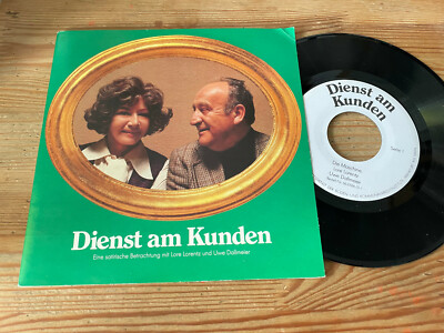 7'' VA Lore Lorenz / Uwe Dallmeier - Dienst am Kunden (2 Texte) PRIVAT PR