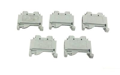 Wago281 Gray 750V 4mm2 Terminal Block VDE0611 [Lot of 5] NOS