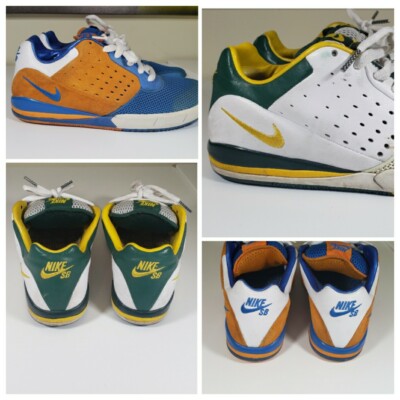 Nike SB Tre Ad Zoom Skateboard Shoes 318235 841 Knicks - Oregon 318235 171 Used 