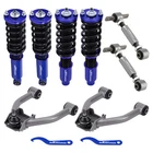 Coilovers & Front Rear Upper Camber Kit Control Arms For Honda CR-V CRV 97-01