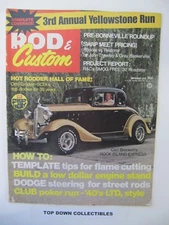 Rod & Custom Magazine  September 1972   Carl Brockett's Rock Island Exoress