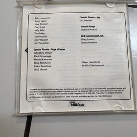 NBA 2K (Sega Dreamcast) complete CIB