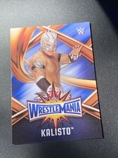 2017 Topps WWE #WMR-30 KALISTO Wreslemania 33 Roster Wrestling card MINT