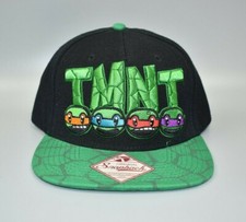 TMNT Teenage Mutant Ninja Turtles Bioworld Nickelodeon Men's Snapback Cap Hat