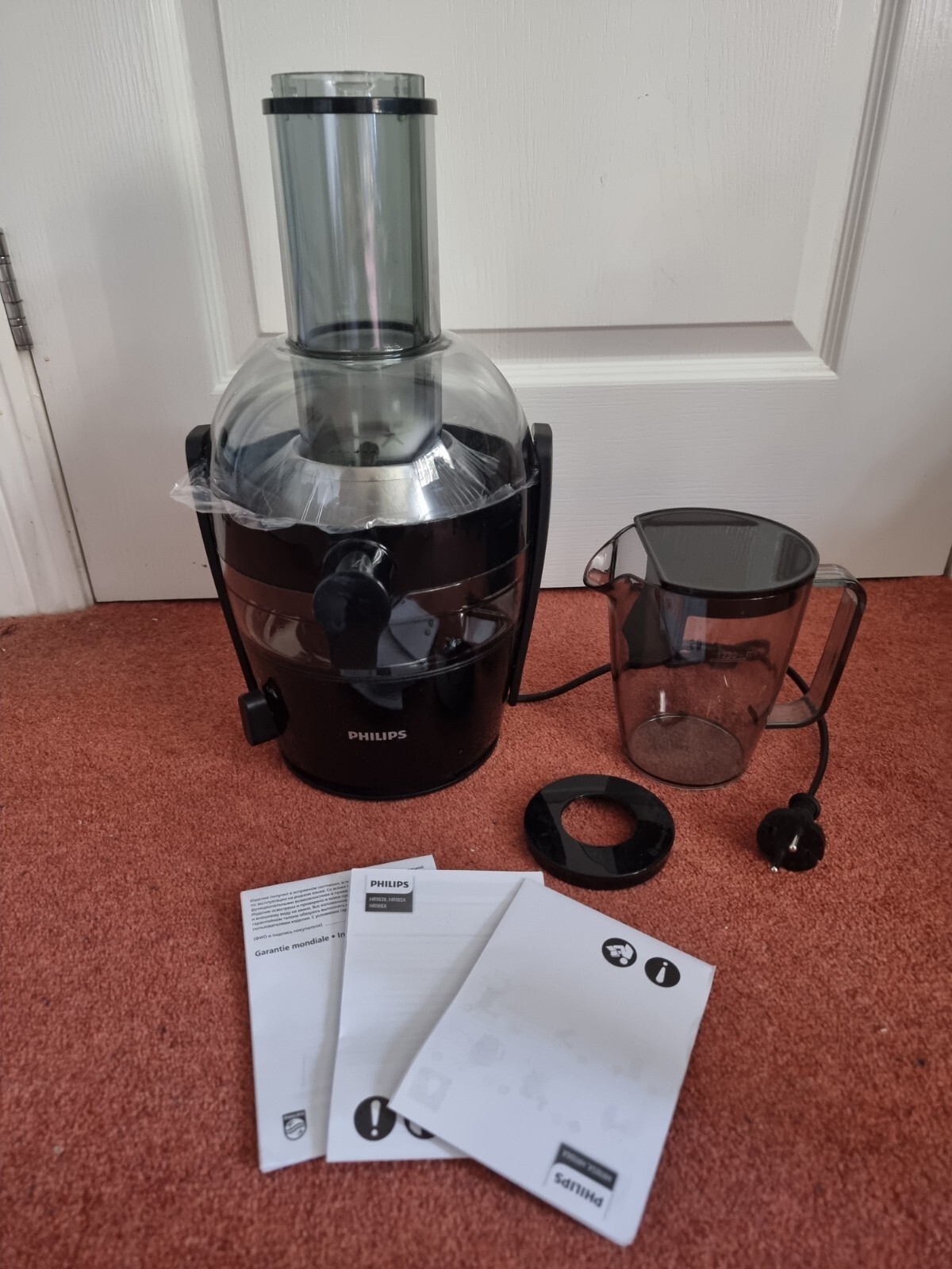 Philips+HR1855+Viva+Collection+Juicer++700W2C+Aluminium for sale