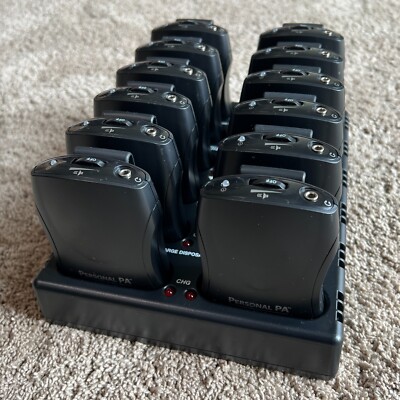 Williams Sound CHG 3512 Charger with Personal PA FM R35 Receivers