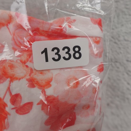 Bijou Sauvage Clothier Dress Girl 6 Pink Red Floral English Rose Pleated Cottage - Picture 12 of 12