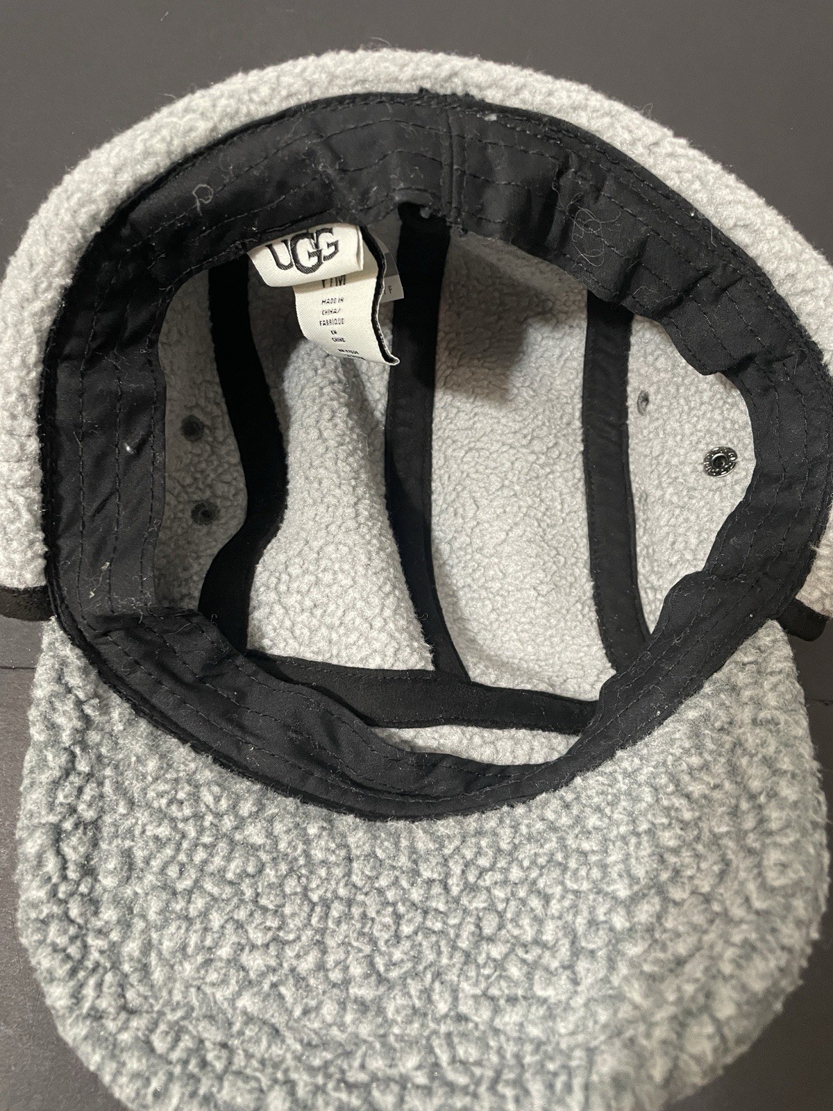 Ugg Grey Polyester Mailman Winter Hat - image 3