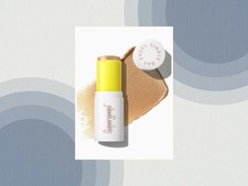 Supergoop! Świecący ekran Sunlighter Stick SPF 45 Golden Hour ~ Fabrycznie nowy ~ Bez pudełka ~ Świeży