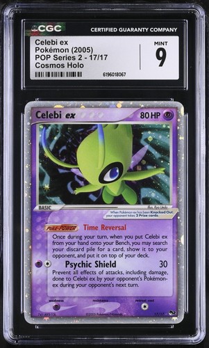 Celebi ex graded CGC 9 for sale on eBay