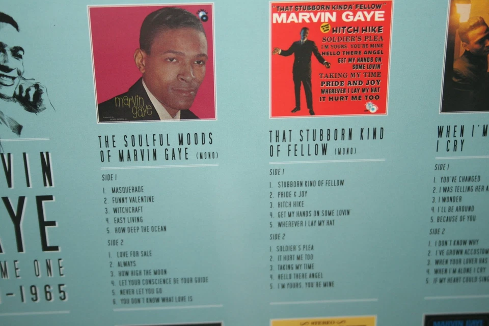 Marvin Gaye-Marvin Gaye Volume One 1961-1965 Vinyl Box Set 180G(New/Sealed) Mint - Image 3 of 4