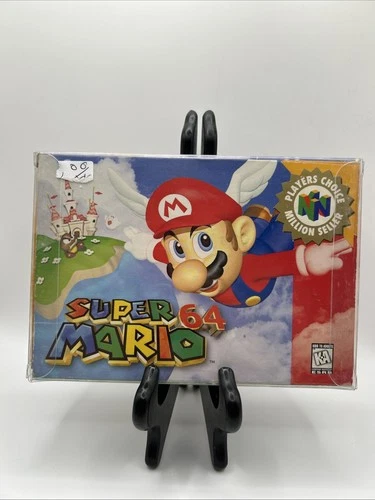 Super Mario 64 Nintendo 64 1999  CIB N64 Tested W/Box Protector