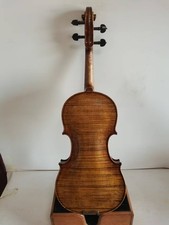 4/4 violin Guarneri model 1pc maple back spruce top hand made nice Sound K0262