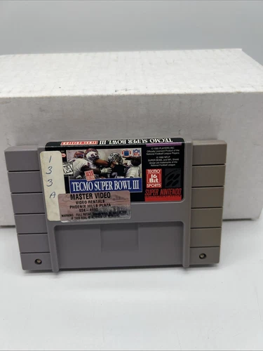 Tecmo Super Bowl III (Super Nintendo SNES)