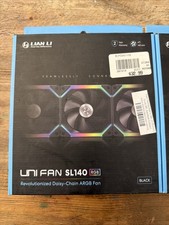Lian Li UNI FAN SL-INF 140 RGB 140mm Case Fan - Black