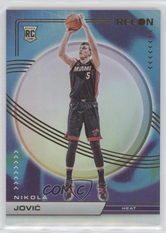 2022-23 Panini Recon Rookies Holo Nikola Jovic #214 0c2
