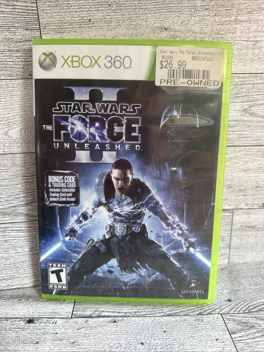Jeu Xbox 360 : Star Wars Le Pouvoir De La Force II - Très Bon état - Complet