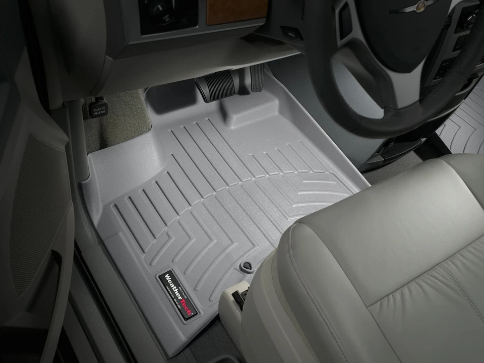 WeatherTech FloorLiner for 2012-2012 Dodge Grand Caravan - 1st Row, Grey - Image 2 of 4