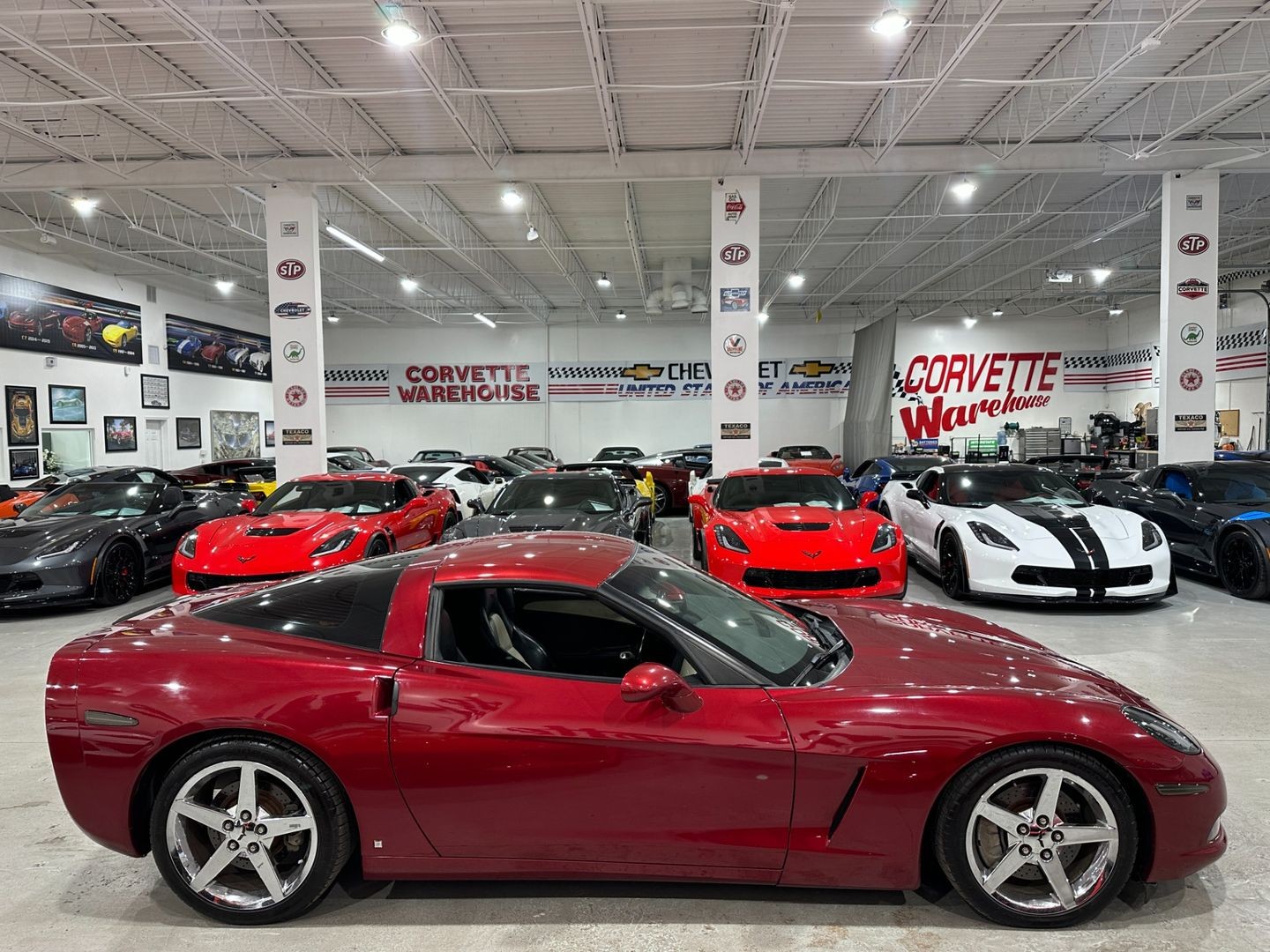 2008 [89U] Crystal Red Metallic Tintcoat Chevrolet Corvette   | C6 Corvette Photo 6