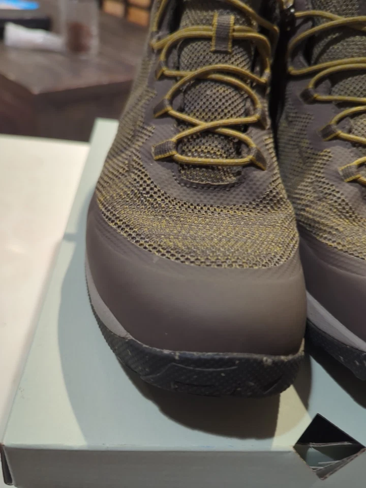 REI Co-op Flash Hiking Boots Womens Size 11 EUR 43 Bark Moss Brown Waterproof - Image 2 of 4