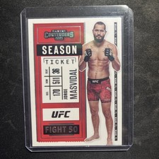 Jorge Masvidal - 2021 Panini Chronicles CONTENDERS (SEASON TICKET) #8