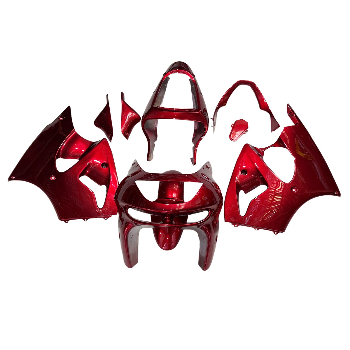 Candy Red Fairings for Kawasaki ZX600G 1998 1999 Ninja ZX6R 98 99