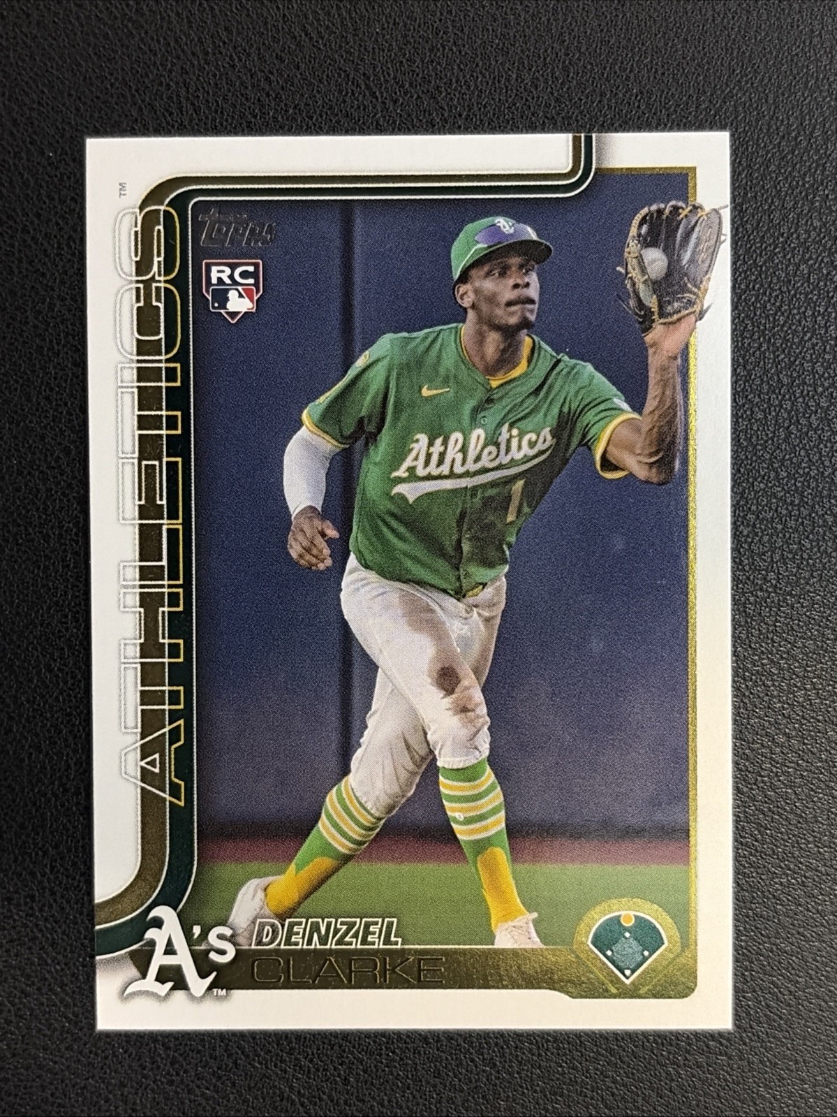 2025 Topps Update - A’s Rookie Denzel Clarke #US14 (RC)