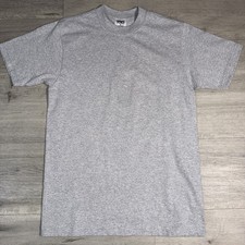 Shaka Wear Super Max Heavy Gray Blank T-Shirt Mens XL