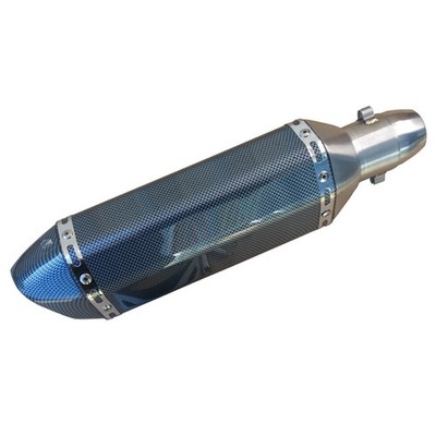 51mm Motorrad Auspuff Slip auf Carbon Motorcycle ATV Universal Exhaust Silencer