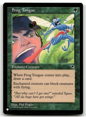 Frog Tongue (LP) List Reprints LIST LIST Magic MTG