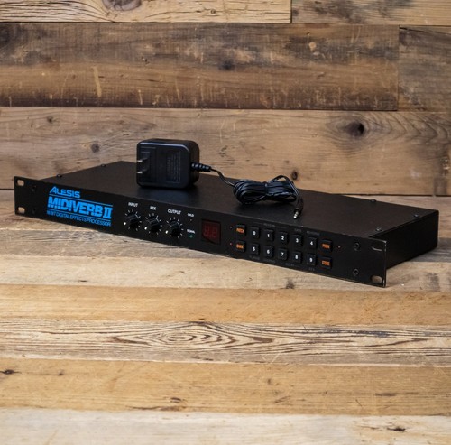 Alesis Midiverb II Reverb Effects Processor with Power Supply FX 2 TWO U282568-1