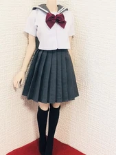 1/6 Girl Student Uniform Clothing Set Fit 12''  Action Figure