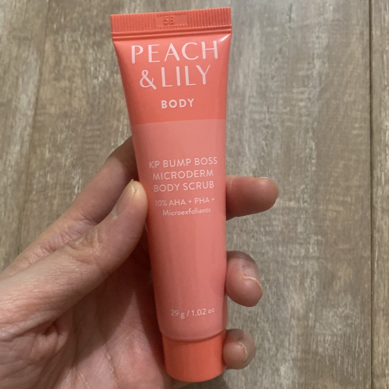 Peach & Lily Body KP Bump Boss Smoothing Body Lotion 1.02oz/29g New