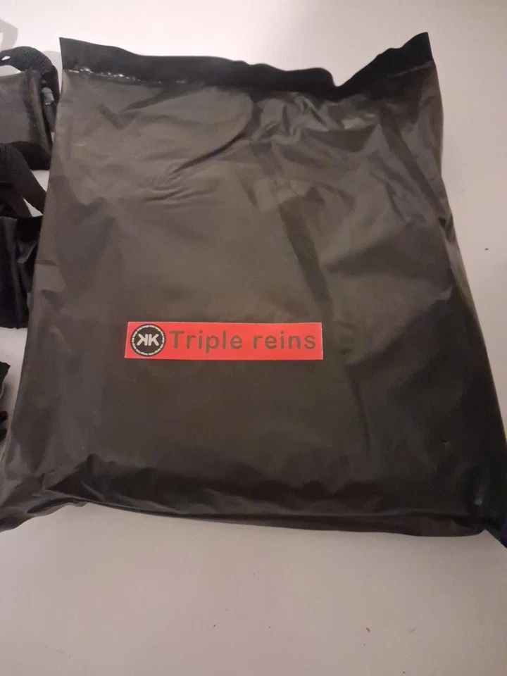 KIDS KARGO Triple Reins for Toddlers x 3 Soft Padded Adjustable